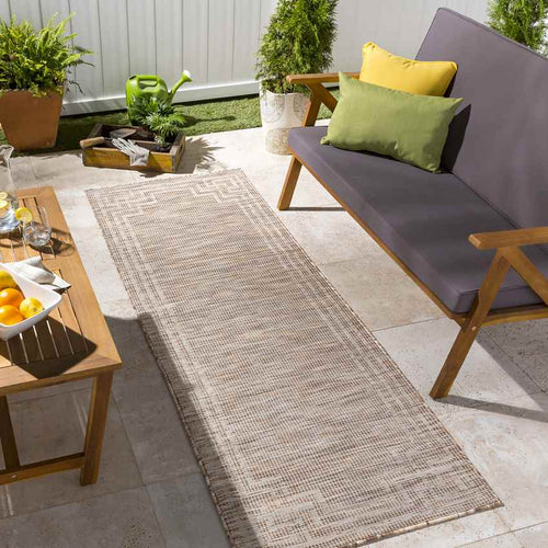 Calslagen Traditional Brick Area Rug