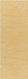 Calslagen Traditional Yellow Area Rug