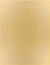 Calslagen Traditional Yellow Area Rug