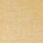 Calslagen Traditional Yellow Area Rug
