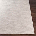 Castricum Traditional White Area Rug