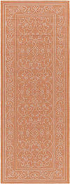 Castricum Traditional Orange Area Rug