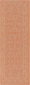 Castricum Traditional Orange Area Rug