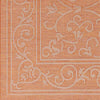 Castricum Traditional Orange Area Rug