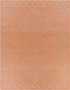 Craailo Global Bright Orange Area Rug