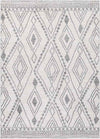 Wals Global Light Gray Area Rug