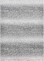 Coin Modern Charcoal Area Rug