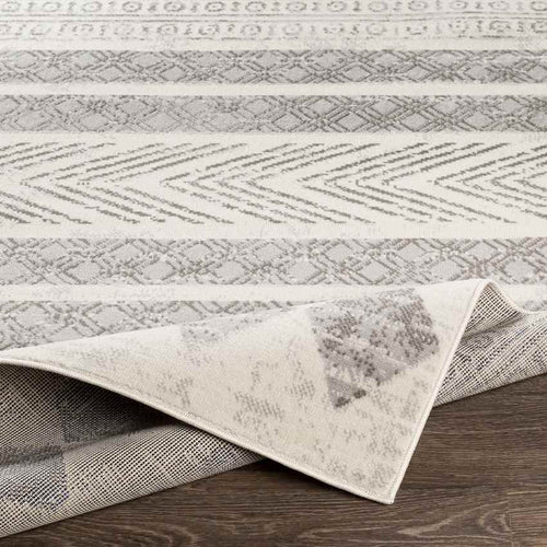 Oosseld Global Light Gray Area Rug