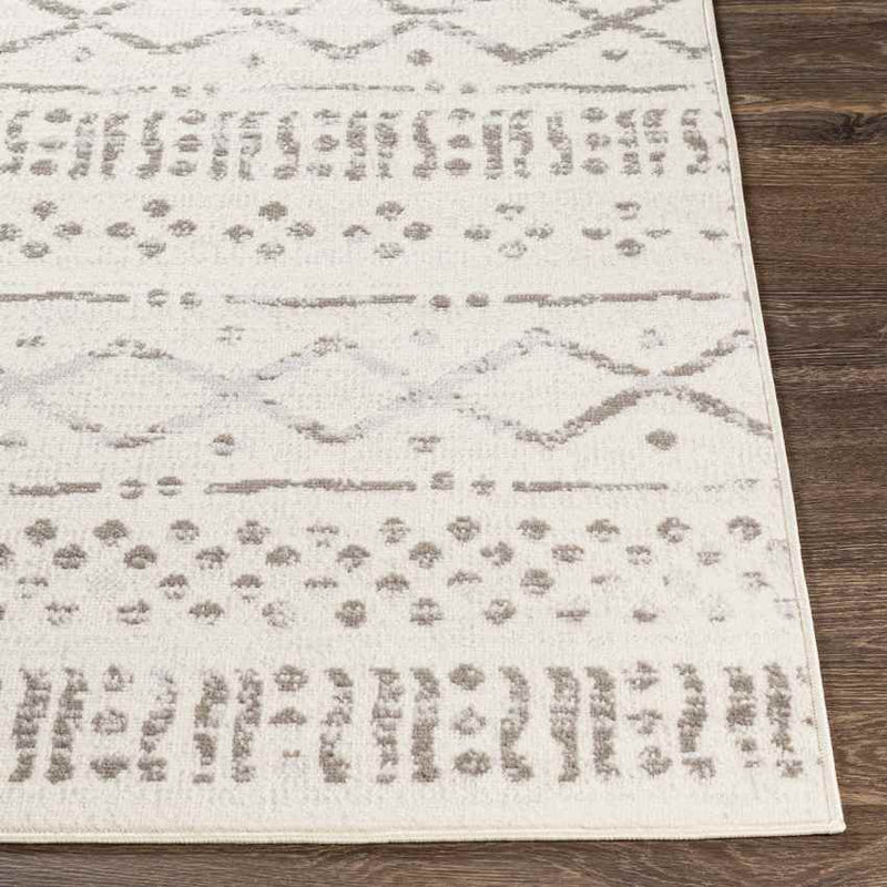 Mullegen Global Light Gray Area Rug