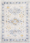 Looveer Traditional Light Gray Area Rug