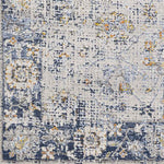 Lunteren Traditional Denim Area Rug