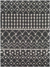 Uitdam Global Black Area Rug