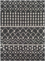Uitdam Global Black Area Rug
