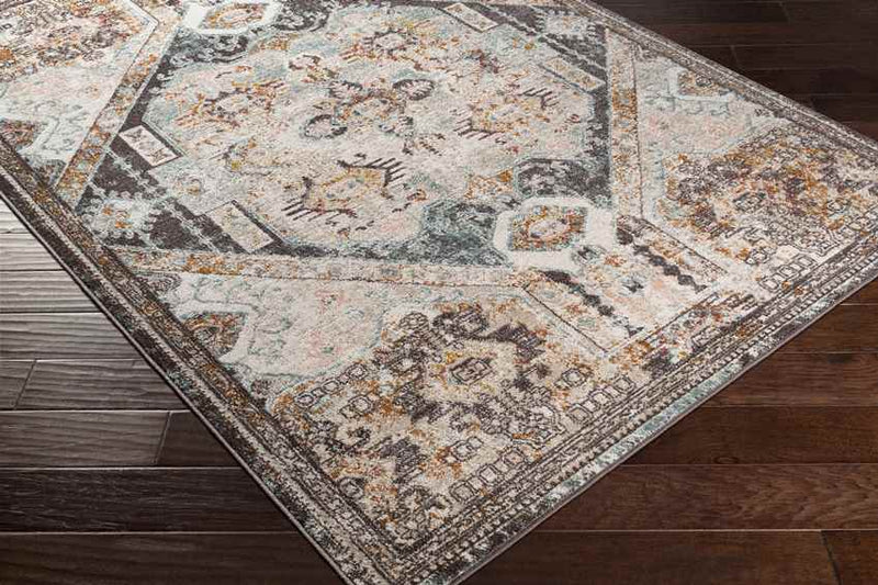 Heemskerk Traditional Pale Pink Area Rug