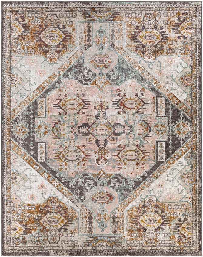 Heemskerk Traditional Charcoal Area Rug