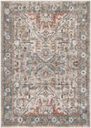 Heiloo Traditional Brick Area Rug