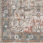 Heiloo Traditional Brick Area Rug