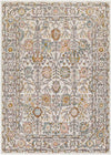 Hilversum Traditional Burnt Orange Area Rug