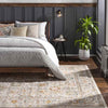 Hilversum Traditional Burnt Orange Area Rug