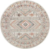Hollebalg Traditional Brick Area Rug