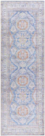 Langereis Traditional Khaki Washable Area Rug