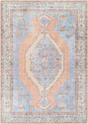 Middelie Traditional Medium Gray Washable Area Rug