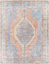 Middelie Traditional Medium Gray Washable Area Rug