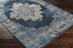 Naarden Traditional Navy Area Rug