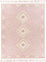 Djab Global Pale Pink Area Rug