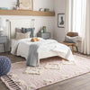 Djab Global Pale Pink Area Rug