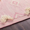 Djab Global Pale Pink Area Rug