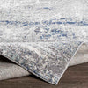 Oosterend Modern Dark Blue Area Rug