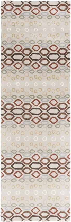 Purmerend Traditional Beige Area Rug