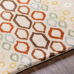Purmerend Traditional Beige Area Rug