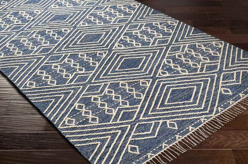 Marlow Global Navy Area Rug