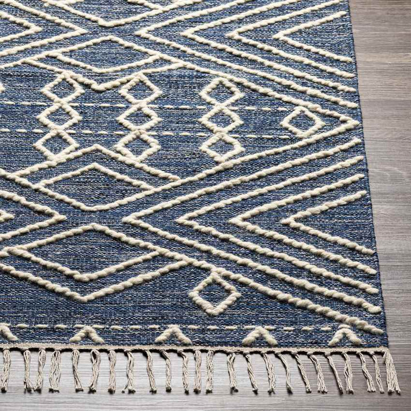 Marlow Global Navy Area Rug