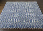 Marlow Global Navy Area Rug