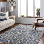 Marlow Global Navy Area Rug