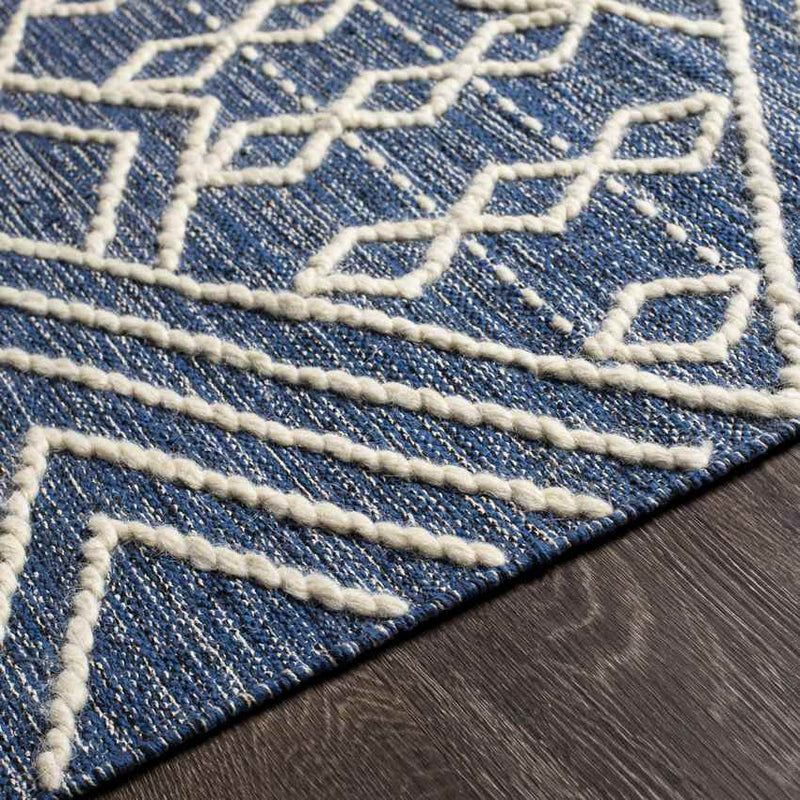 Marlow Global Navy Area Rug