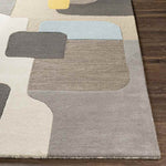Vatrop Modern Khaki Area Rug