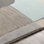 Vatrop Modern Khaki Area Rug