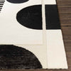Vinkebrug Modern Black Area Rug