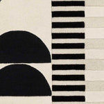 Vinkebrug Modern Black Area Rug