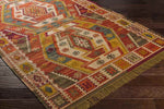 Wognum Global Burgundy Area Rug