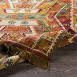 Wognum Global Burgundy Area Rug