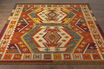 Wognum Global Burgundy Area Rug