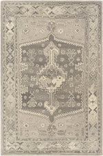 Zwaag Traditional Light Gray Area Rug