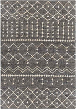 Barlaque Global Charcoal Area Rug