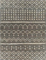 Barlaque Global Charcoal Area Rug