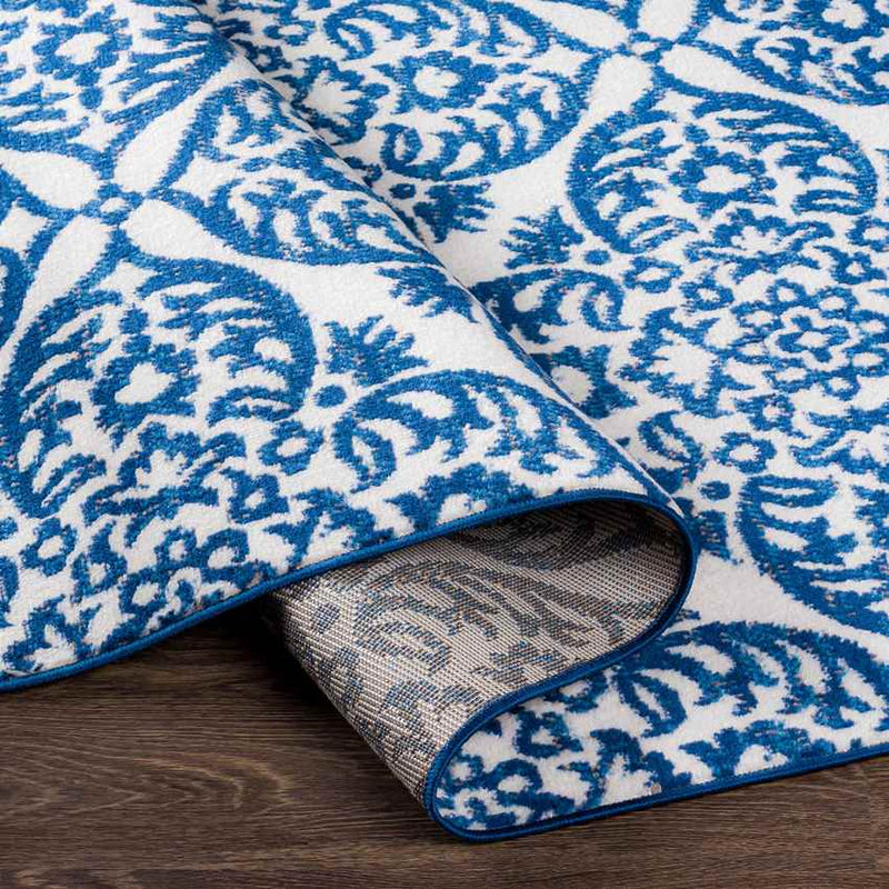 Beemdkant Traditional Ice Blue Area Rug